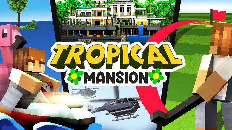 Tropical Mansion Key Art