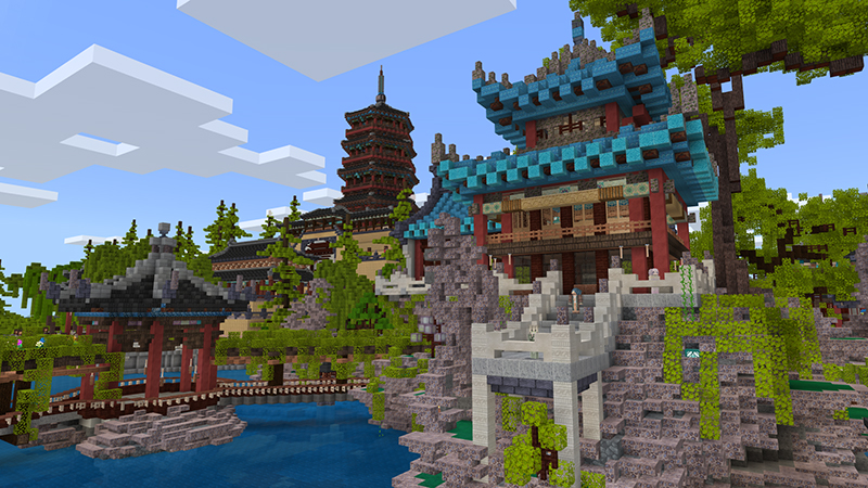 Chinese Garden Mash-up by LinsCraft