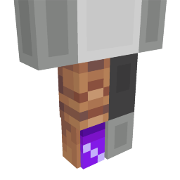 Finger Leg Purple Nail