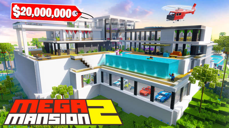 MEGA MANSION 2 Key Art