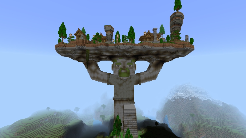 Statue Holding Up Base by Tristan Productions