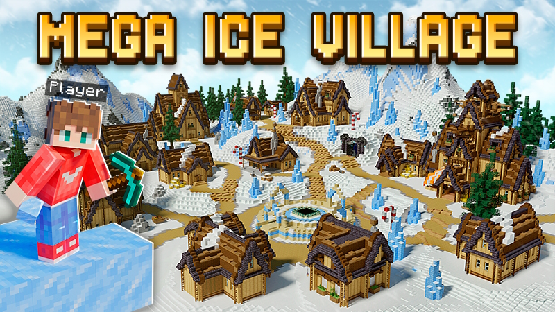 MEGA ICE VILLAGE Key Art