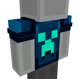 Cyan Creeper T-shirt on the Minecraft Marketplace by Azerus Team