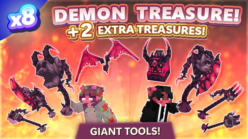 [OP SMP] 8x Demon Treasure [+2 FREE]