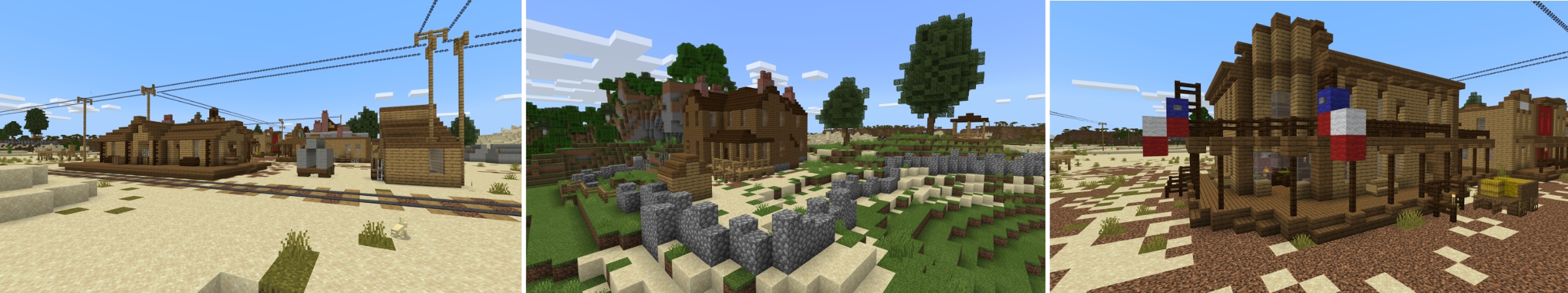 Wild West panorama