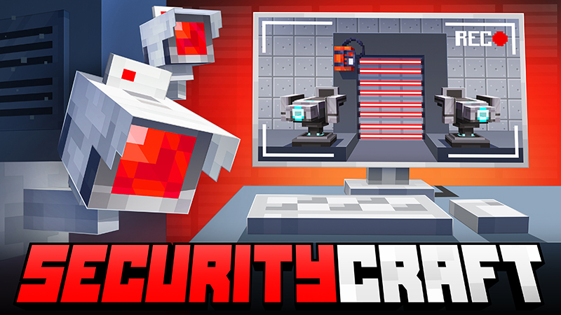 SecurityCraft Key Art