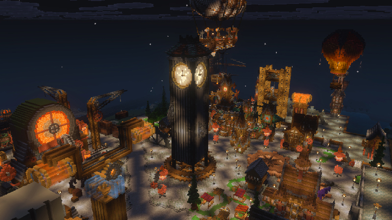 STEAMPUNK VILLAGE by Pickaxe Studios
