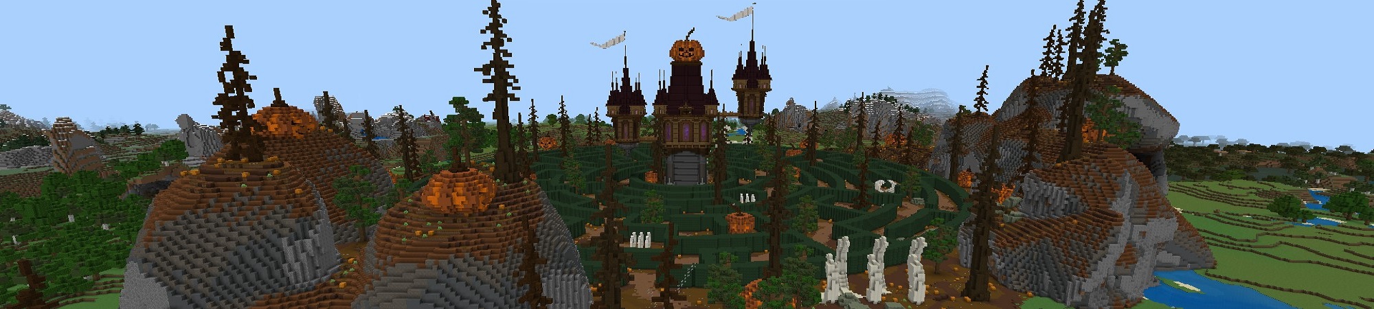 Halloween Maze Panorama