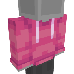 Pink and White Hoodie