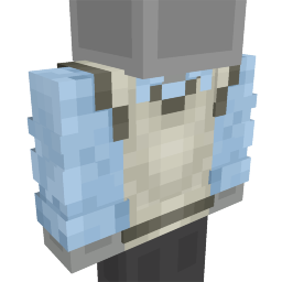 Cream Vest Blue Shirt