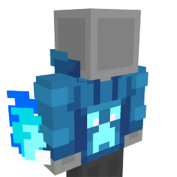 Blue Burning Hoodie Key Art