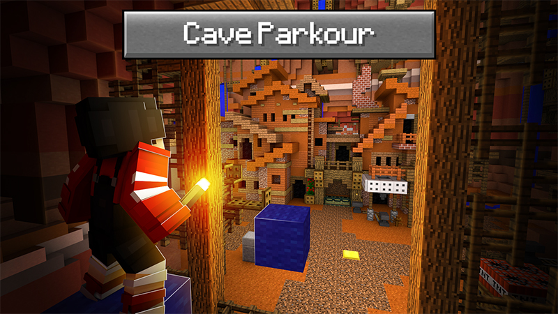 Cave Parkour Key Art