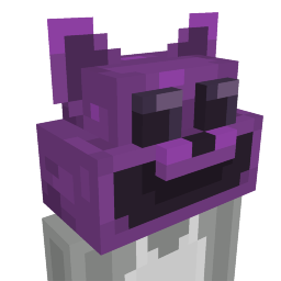 Purple Cat Head Key Art