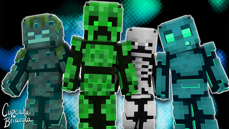 Cyber Mobs Skin Pack Key Art