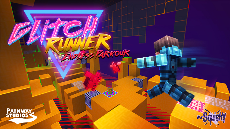 Glitch Runner: Endless Parkour Key Art