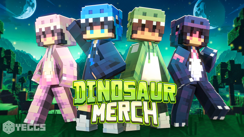 Dinosaur Merch on the Minecraft Marketplace by yeggs