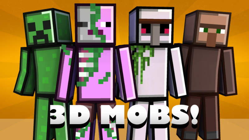 3D Mobs! Key Art