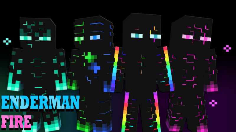 Enderman Fire Key Art