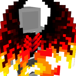 Dark Fire Demon Wings