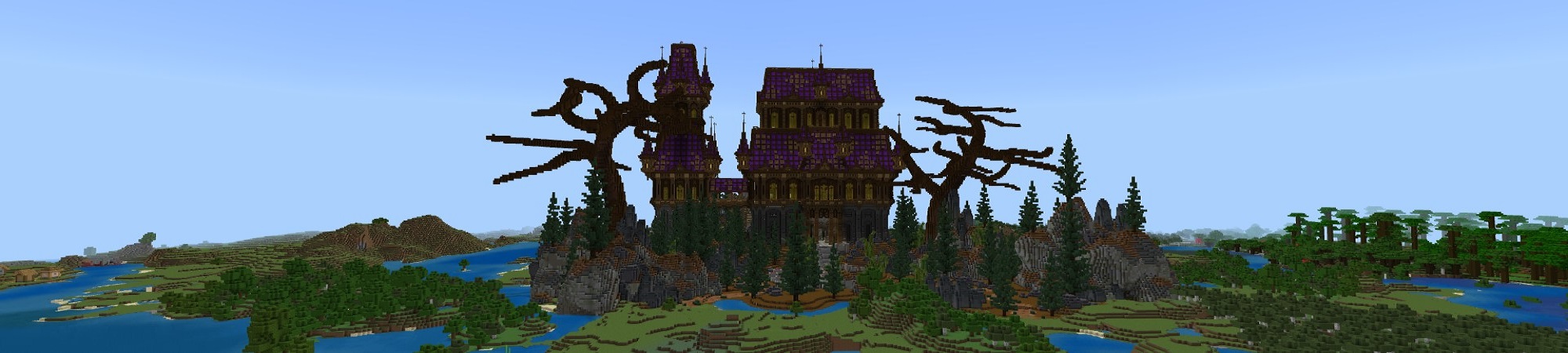 Halloween Castle Panorama