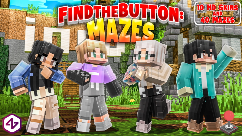 Find the Button: Mazes Key Art