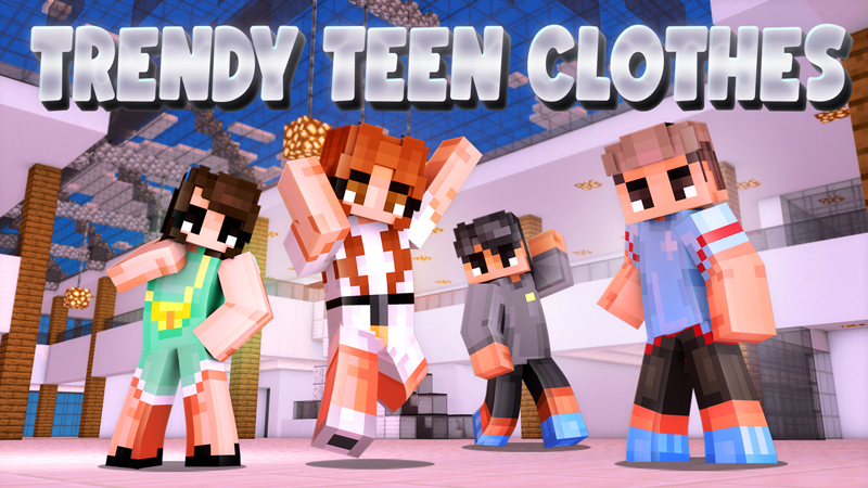 Trendy Teen Clothes Key Art