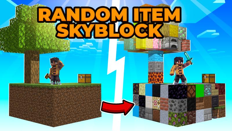 Random Item Skyblock Key Art