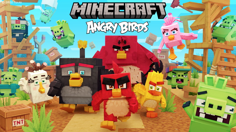 geluk snap spectrum Angry Birds in Minecraft Marketplace | Minecraft