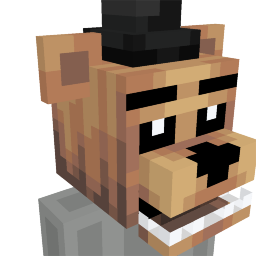 Robo Bear Head on the Minecraft Marketplace by The Lucky Petals