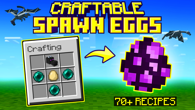 Craftable Spawn Eggs by The Craft Stars - Minecraft Marketplace ...