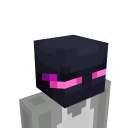 Fire Enderman Head Key Art