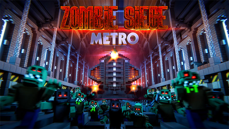 Zombie Siege: Metro Key Art