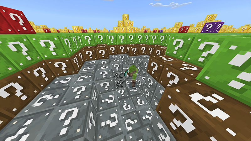 Lucky Block Flat World Screenshot #3