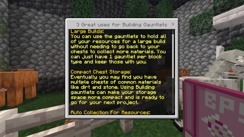 Building Gauntlets Add-On by Block Perfect Studios