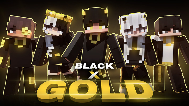 Black X Gold Key Art