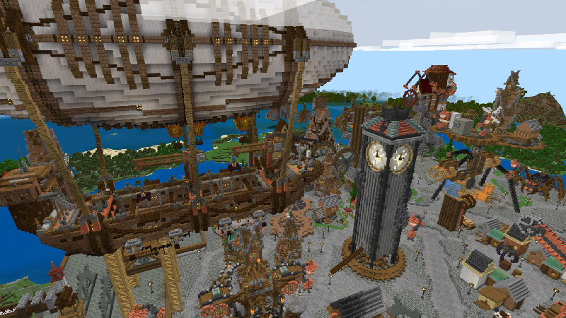 STEAMPUNK VILLAGE by Pickaxe Studios