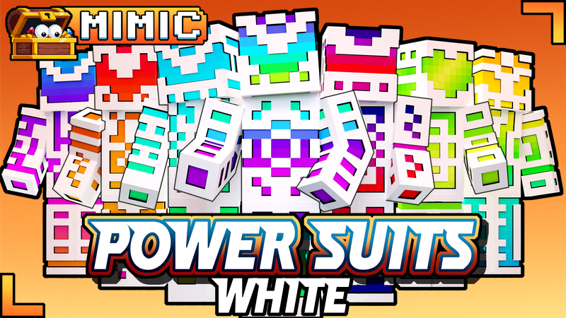 Power Suits: White Key Art