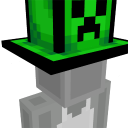 Creeper Hat on the Minecraft Marketplace by Blu Shutter Bug