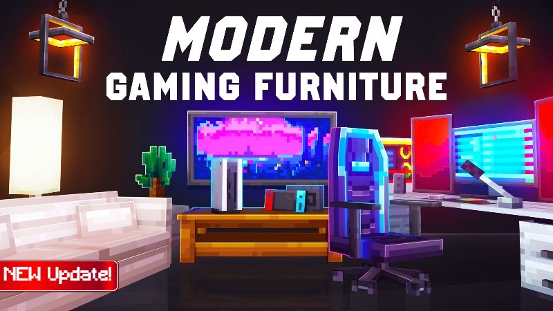 Modern Gaming Furniture Key Art