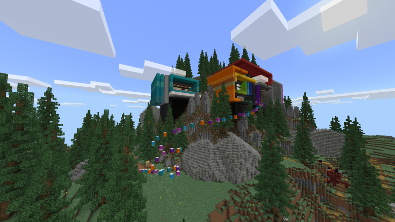 RGB Mansion Parkour Screenshot #2