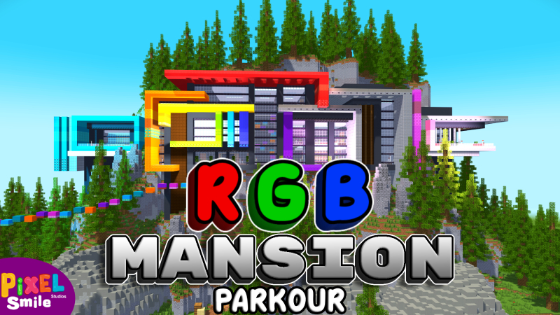 RGB Mansion Parkour Key Art