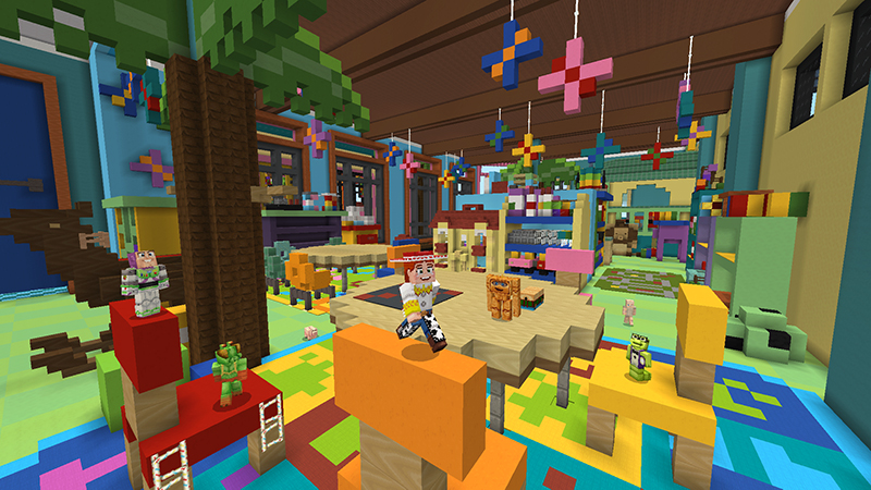 Toy Story Mash-up by Minecraft