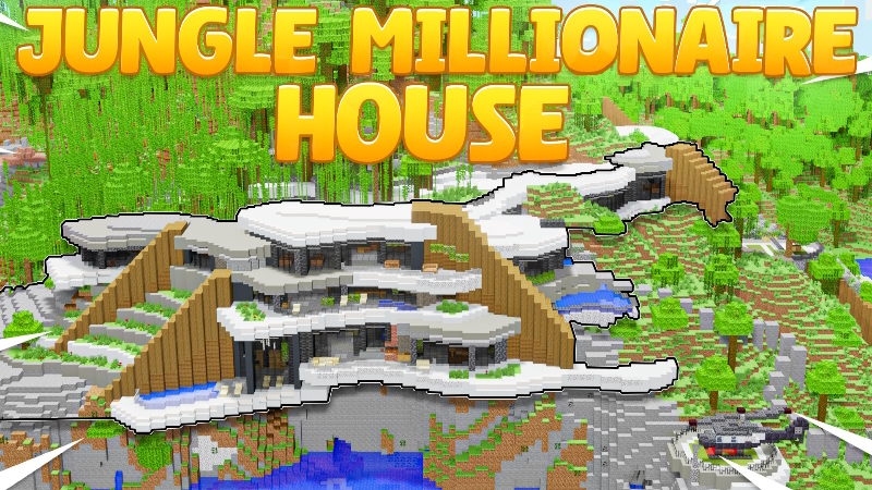 Jungle Millionaire Mansion Key Art