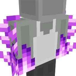 Purple Big Bold Fire Hands