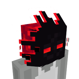 Red Hacker Mask