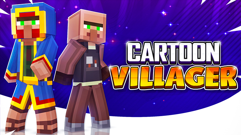 Cartoon Villagers Key Art