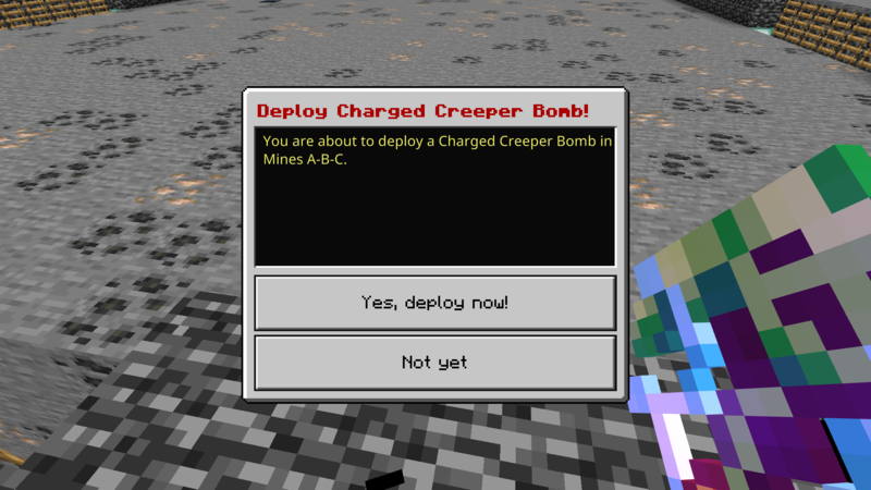 Charged Creeper Bomb Screenshot #2