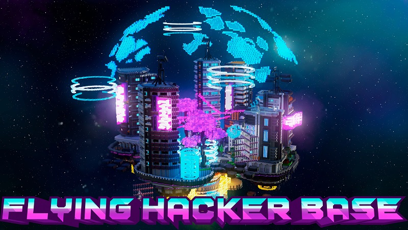 Flying Hacker Base Key Art