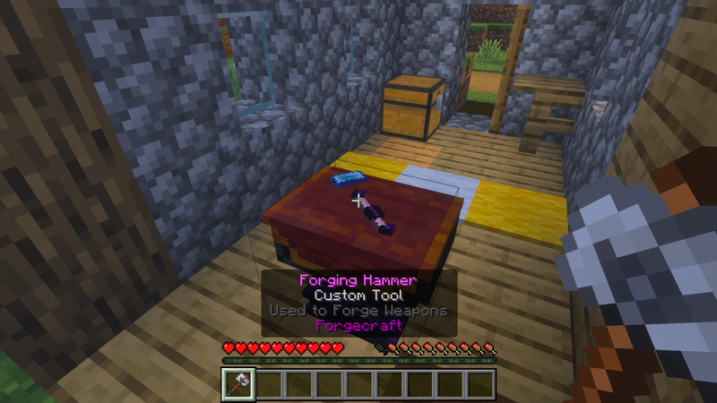 FORGECRAFT: WEAPONS & TOOLS ADD-ON! [1.1] by Chunklabs