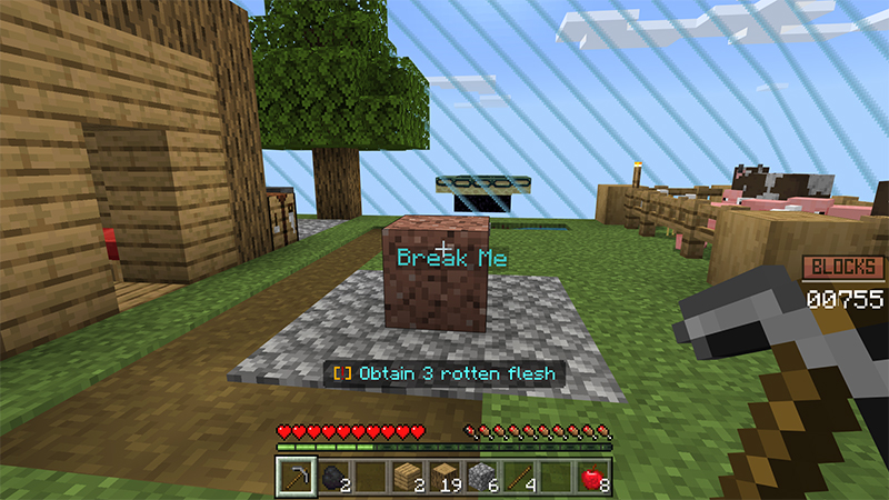 SURVIVAL BUT CAPTIVE ONE BLOCK Screenshot #4